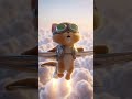 Rocket Cat Breaks the Sound Barrier! 🚀💨 #catanimation #shorts #cartoon #ai
