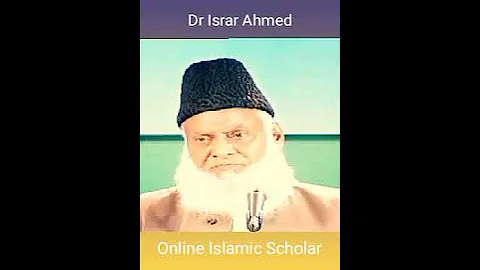 Islamic Status Videos By Dr Israr Ahmed | Islamic Shorts | Online Islamic Scholar #islamicvideo