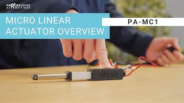 Introducing the PA-MC1 Micro Linear Actuator: Compact Power and Precision