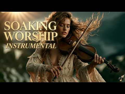 Violin worship instrumental | Deep soaking worship music - Peaceful quiet time with God 90