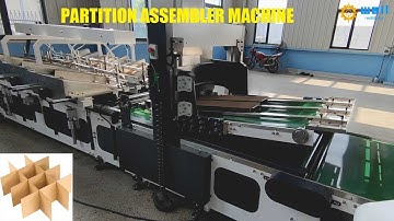 Three inserter partition assembler machine #partition #assembler #packagingmachine #supplier