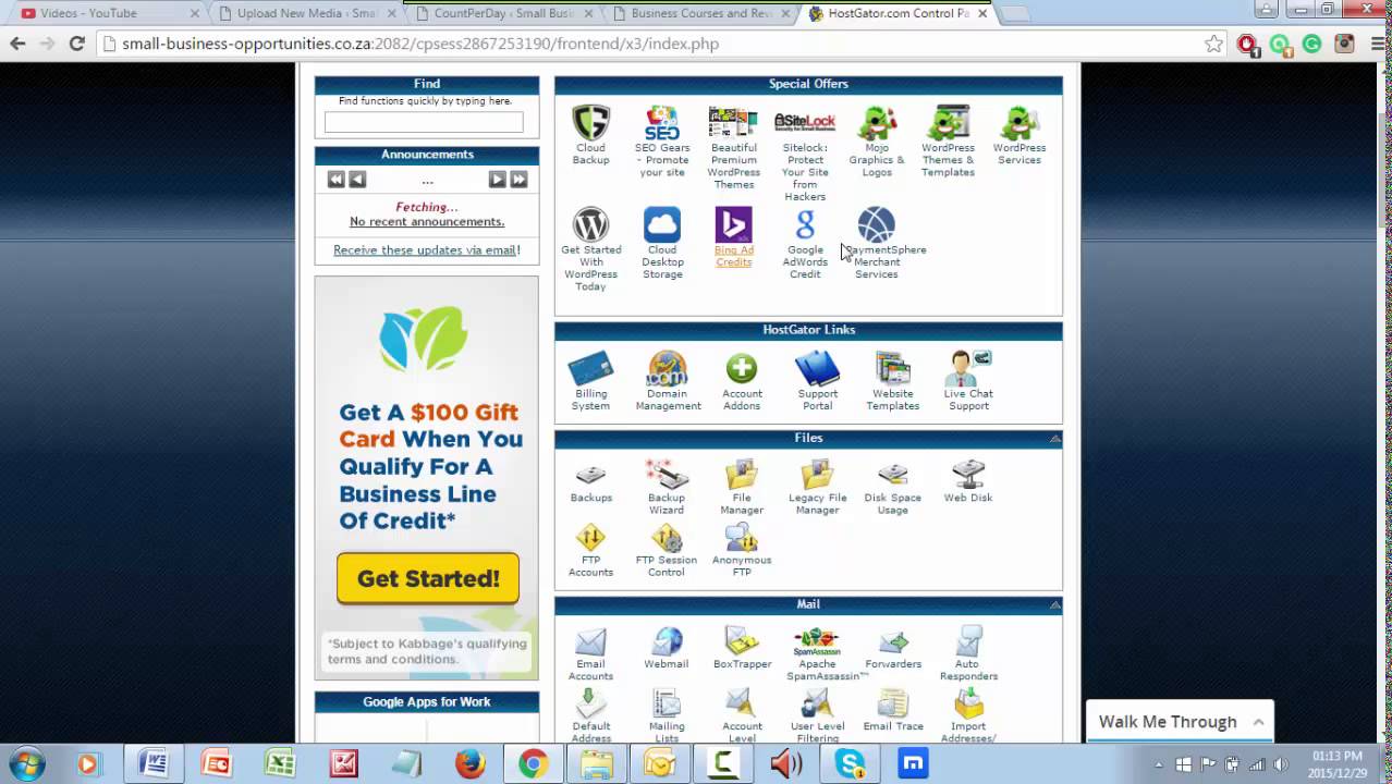 Cpanel training for beginners - YouTube