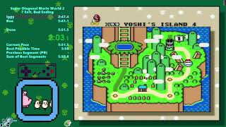 Super Diagonal Mario World 2 - 7 exits, bad ending 5:43.600