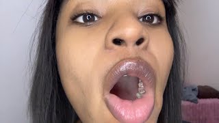 ASMR Gum Chewing and Whispering Words ✨