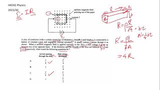 HKDSE Physics 2015 30