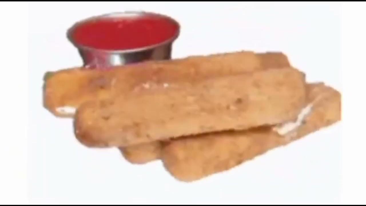 Палочки из моцареллы крутятся под музыку - YouTube