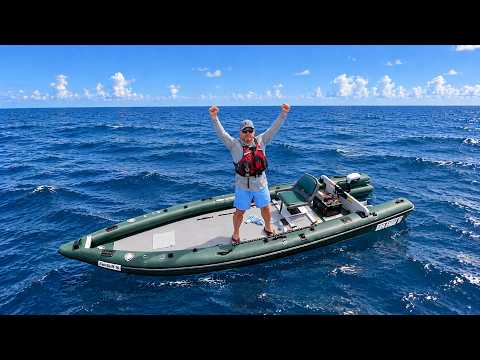 Can an INFLATABLE Boat REALLY Handle Saltwater Fishing?