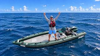 Can an INFLATABLE Boat REALLY Handle Saltwater Fishing?