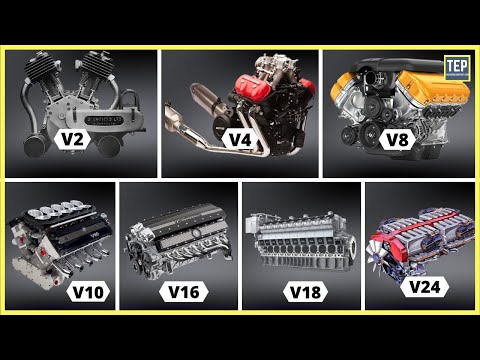 Different 'V' Engine Configurations Explained | V2 to