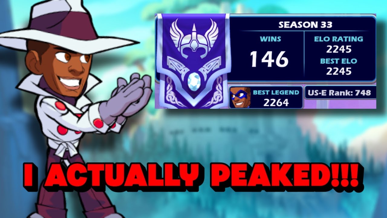 I Actually Peaked!!! | Brawlhalla Ranked 1v1