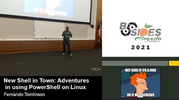 Fernando Tomlinson - New Shell in Town: Adventures in using PowerShell on Linux