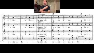 Locus iste (Bruckner) - Alto practice