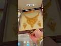 22kt gold necklace set design #gold #necklace #jewellery #wedding #fashion #22k #trending #partywear