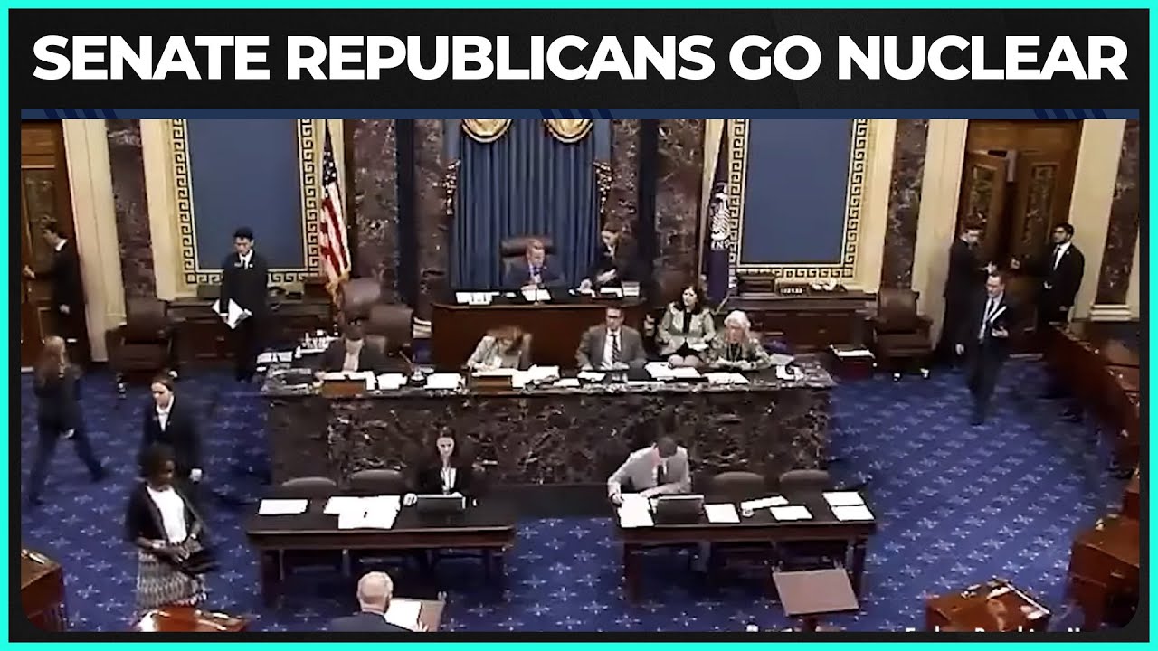 Senate Republicans Just Went NUCLEAR