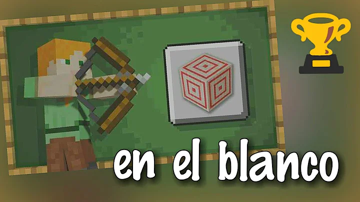 Logro JUSTO EN EL BLANCO atinale al blanco de un b...