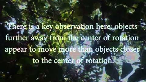 Optic flow movie assignment example 4