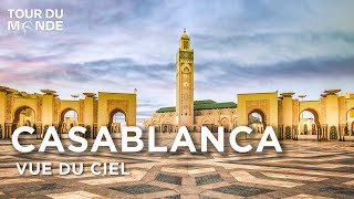 Casablanca - Vue du ciel - Maroc - Par avion  - Documentaire voyage - MP