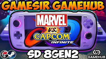 Gamesir Gamehub - Marvel VS Capcom Infinite | SD 8 Gen 2 | Odin 2 PRO | STEAM Games on Android |