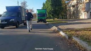 картинка: Вело. місто Харків. проспект Льва Ландау (ex prospekt 50 let sssr)