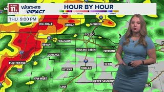 Weather Impact Alert Day issued for Thursday evening
