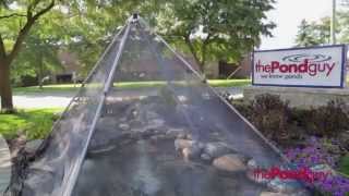 The Pond Guy Product Video Pondshelter Cover Net Netting For Backyard Pond