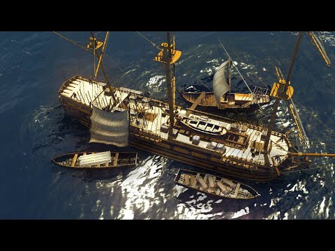 Видео: Как начать играть в World of Sea battle / Гайд / Парусные корабли / Пираты