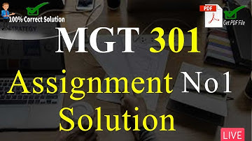 MGT301 Assignment No 1 Solution Fall 2022 | Complete Explanation | VU Mentor #fall2022 #mgt301
