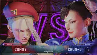 Street Fighter 6 Cammy vs. Chun li