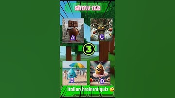 𝐔𝐥𝐭𝐢𝐦𝐚𝐭𝐞 𝐁𝐫𝐚𝐢𝐧𝐫𝐨𝐭 𝐐𝐮𝐢𝐳 #131 😅🤣😂 #shorts #viral #brainrot