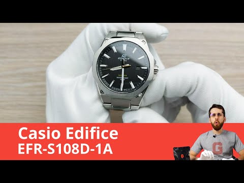 Видео: Самые Тонкие EDIFICE / Casio EFR-S108D-1A