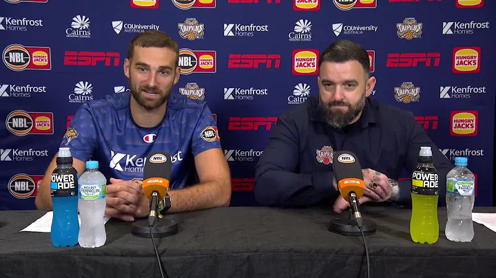Adam Forde and Jack McVeigh press conference vs New Zealand Breakers - Round 13, NBL26