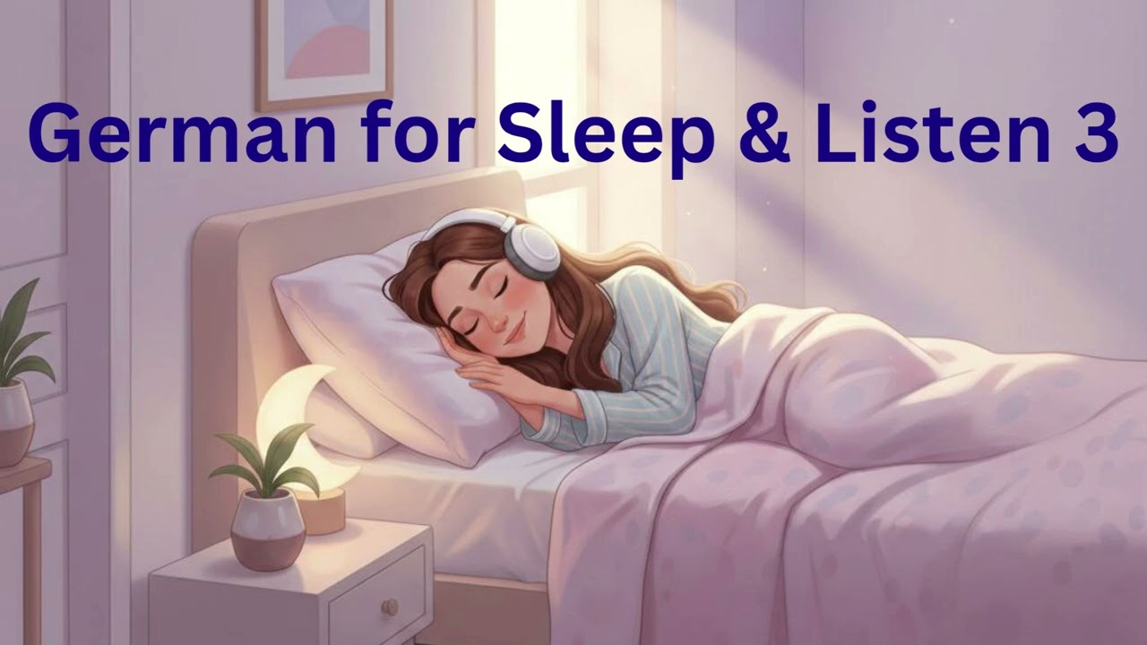 Sleep & Listen | Everyday German Phrases for Relaxing Learning (3) | Learn German