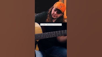 Thumbnail of When you ask Billy Strings to play an E minor chord 😅