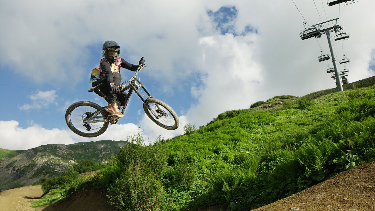 The Sickest Bikepark Line Ever // The Vink Line in Châtel
