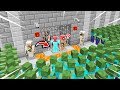 FAKİR'in EN GÜVENLİ HAPİSHANESİ VS ZOMBİ KIYAMETİ! 😱 - Minecraft