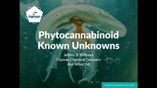 Phytocannabinoid Known Unknowns