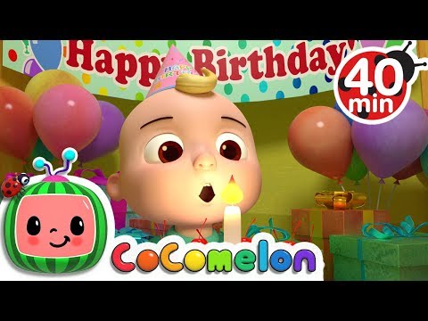 Happy Birthday Song + More Nursery Rhymes & Kids Songs - CoComelon