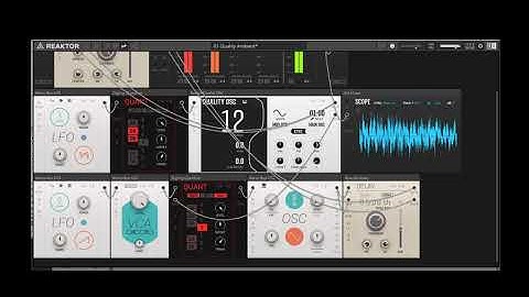 Duality Ambient - Reaktor Patch
