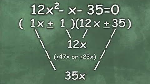 Factoring Difficult Quadratic Equations