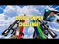 DOUBLE SNIPER CHALLENGE IN WARZONE! (COD WARZONE GAMEPLAY)