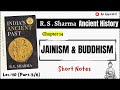 Lec.40 || RS Sharma--Ancient History || CH--14(Part-5) || Jainism & Buddhism || An Aspirant !