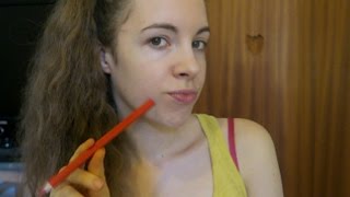 Coloring Your Face - Visual Trigger ASMR - Face Touching - Soft Spoken
