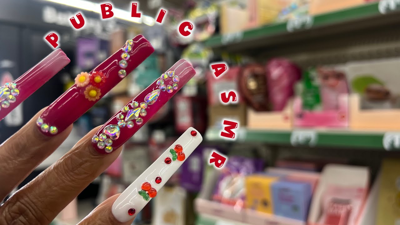 PUBLIC ASMR IN DOLLAR TREE  | LOFI, CAMERA SCRATCHING, TAPPING, TAG RUBBING & MORE! 