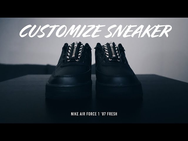 エアフォース1 カスタム Nike】左右非対称カスタムも可能なAir Force 1 Unlocked By You