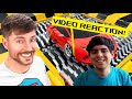 MrBeast Lamborghini Vs Shredder REACTION!!!