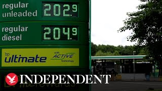Petrol prices: Average cost of filling family car set to exceed £100