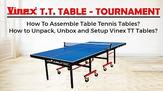 How To Assemble a TT Table: Easy Way to Unpack, Unbox & Installation of Vinex Table Tennis Table screenshot 4