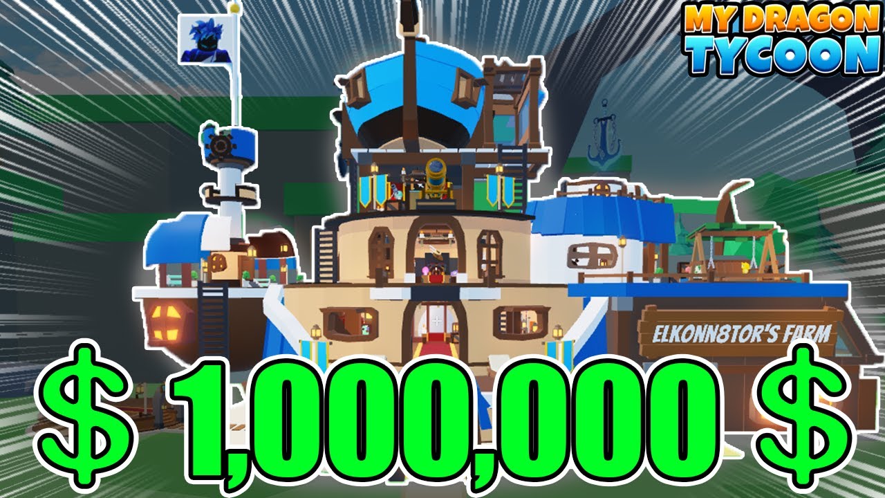 I Spent 1 000 000 Got This My Dragon Tycoon Roblox Youtube - my dragon tycoon roblox wiki