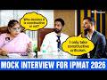 Mock Interview for IPMAT 2026 🔥| IPMAT 2026 Interview Strategy & Tips | IPMAT Interview Prep Tips