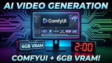 LTX Video + ComfyUI: Generate 6-Second AI Videos in 2 Minutes | Low VRAM (6–12GB)